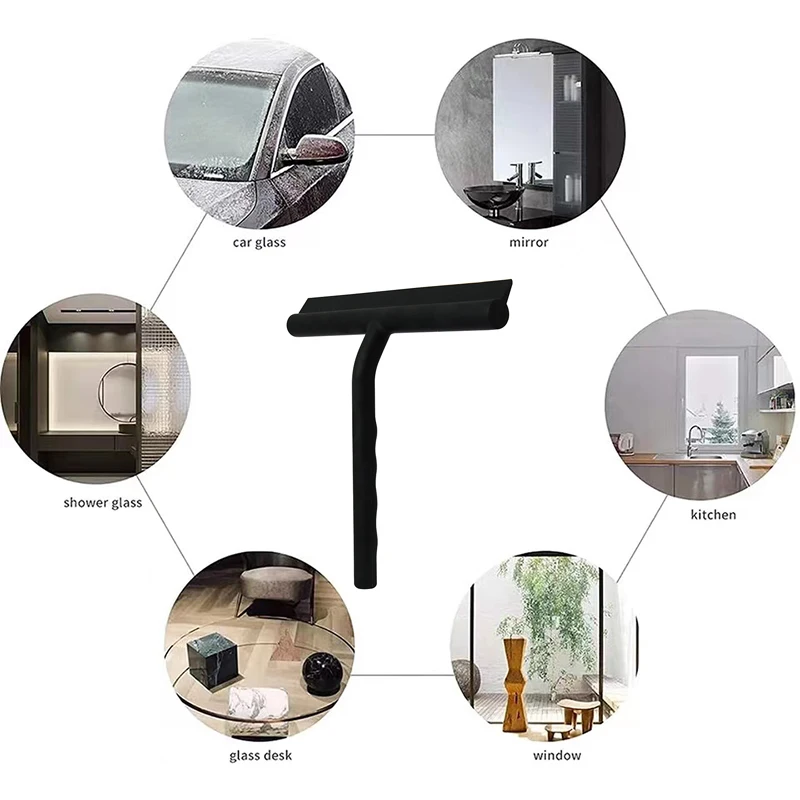 Скребок для душа силиконовый скребок стекла и окон с длинной ручкой аксессуары