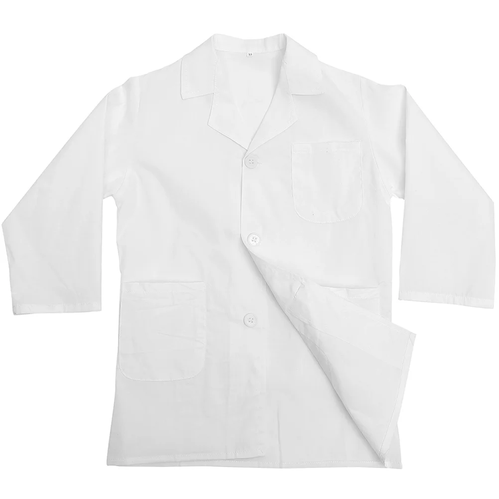 

Children's Lab Coat Lovely Kids Costume Dress Dresses Clothing Washable Scientist Clothes