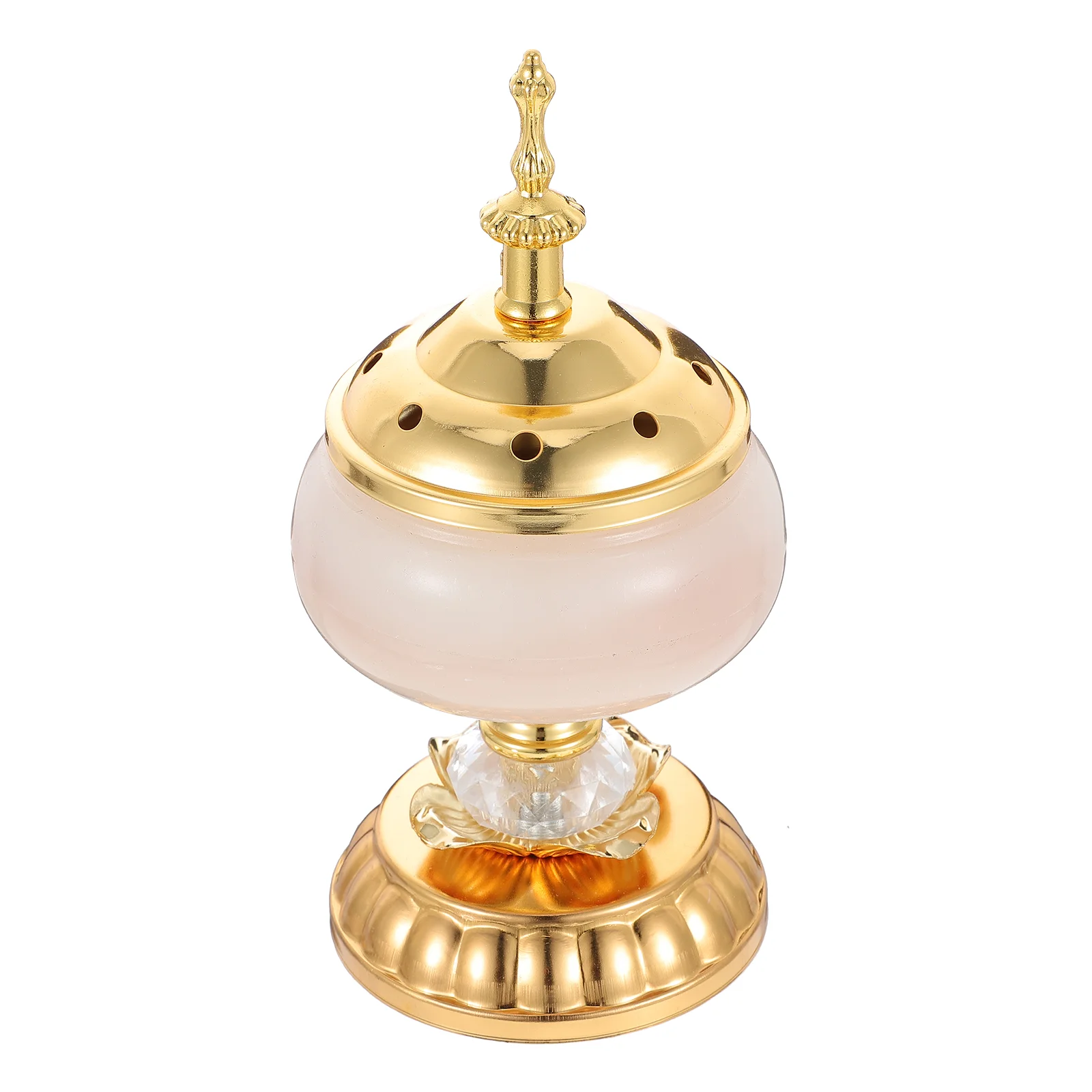 

Burner Metal Holder Bakhoor Censerbukhoor Burn Reverse Home Insense Jar Vintage Stick Lamp Aroma Household Arabic Decor