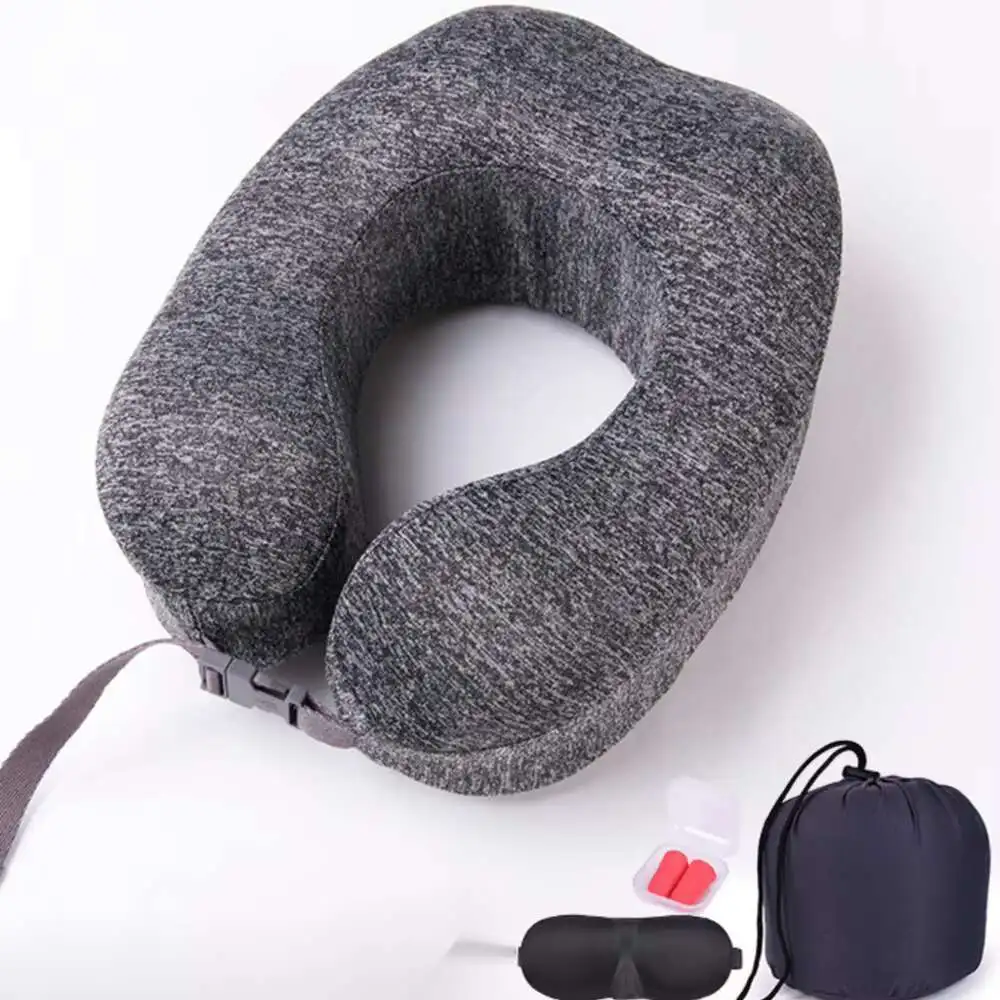 

Дорожная подушка TOUGHAGE с эффектом памяти, красный