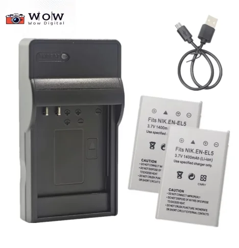 EN-EL5 Аккумулятор или зарядное устройство для Nikon Coolpix 3700 4200 5200 5900 7900 P3 P4 P80 P90 P100 P500 P510