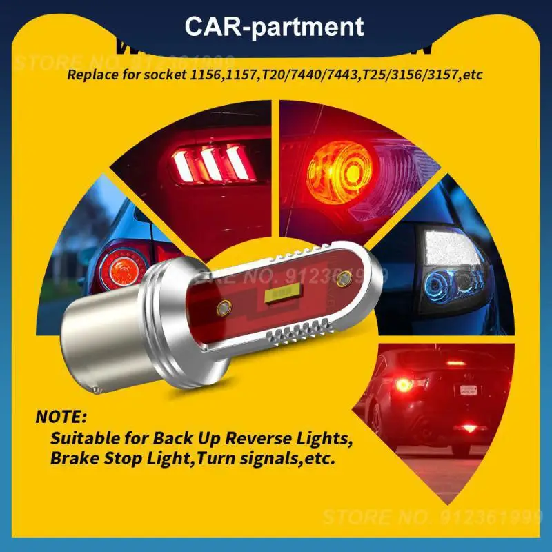 

Автоматическая сигнальная лампа Plug & play, долговечная светодиодная автомобильная лампа, высокая мощность, 2smd Csp, светодиодная лампа, автомобильные аксессуары, сигнальная лампа
