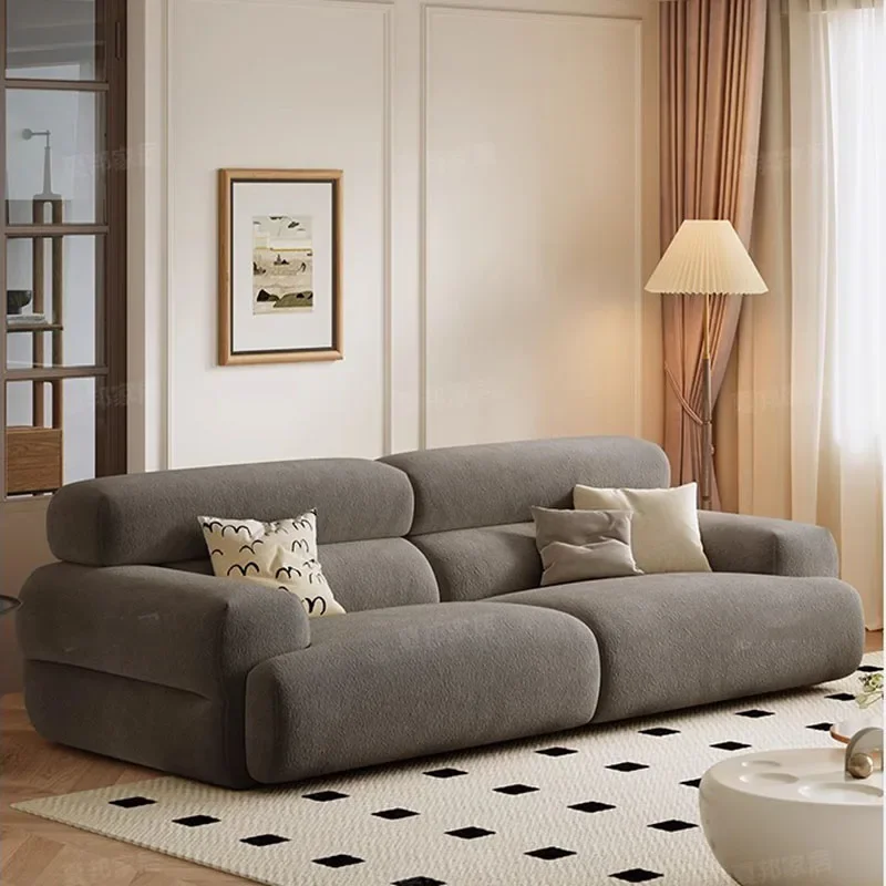 Белый двойной квадратный диван для гостиной простой белый влюбленных чтения