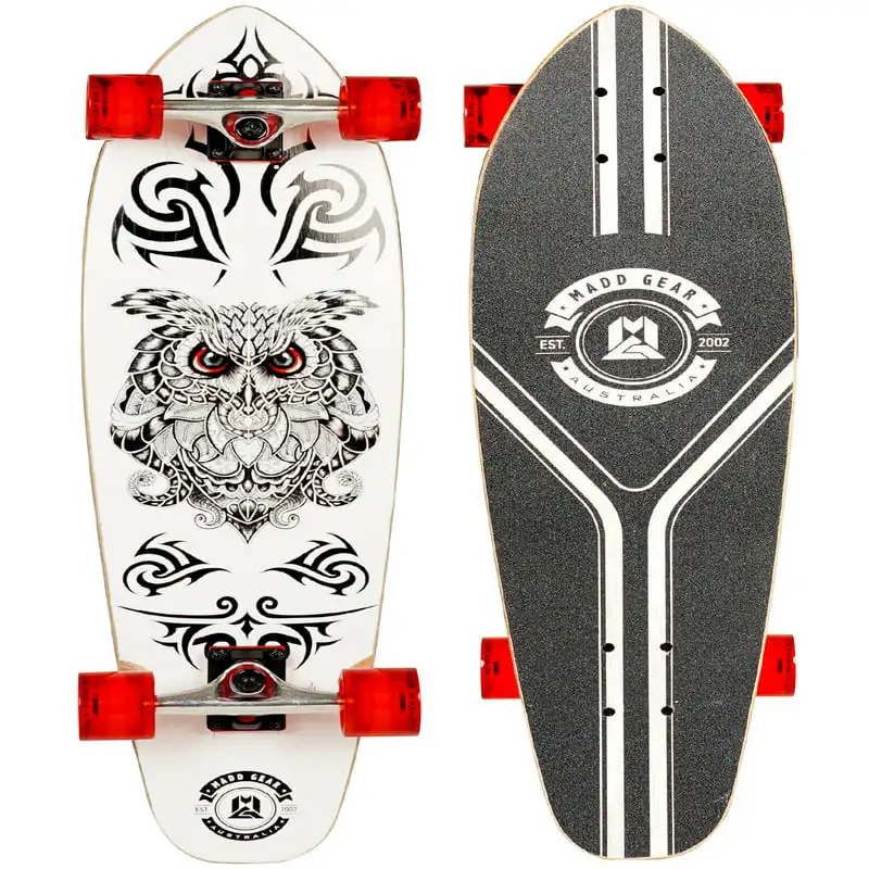 

Cruiser Skateboard - Hoot - 62mm Wheels with ABEC 7 Bearings