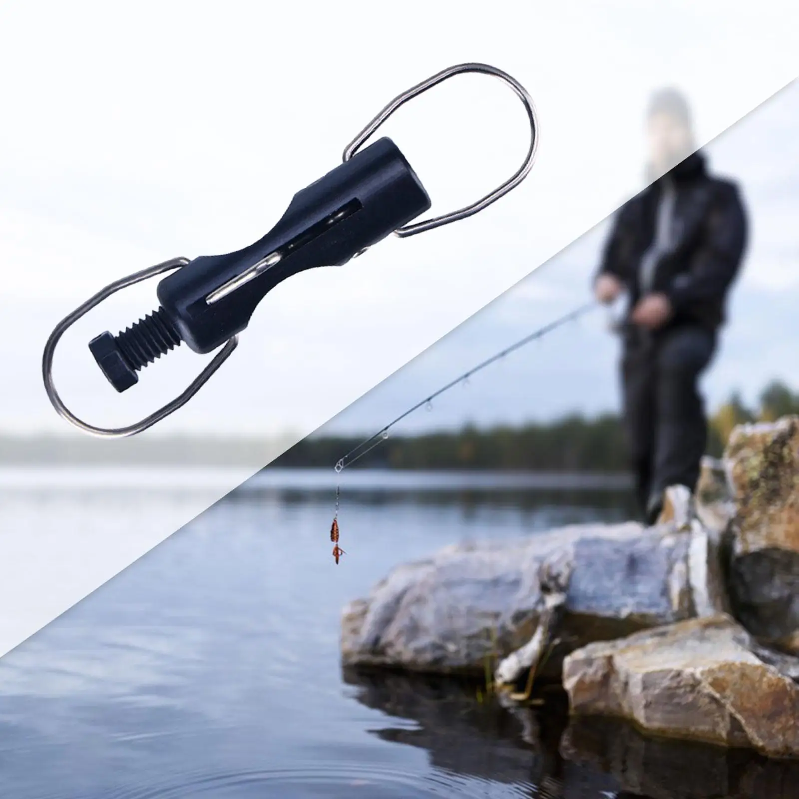 Рыболовное снаряжение премиум класса прочный зажим с защелкой рыболовное для