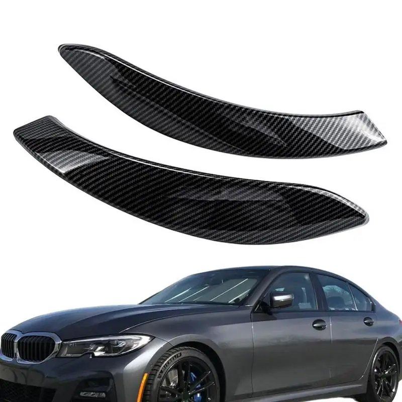 

Для BMW 13-19 модель 3 серия Автомобильная интерьерная дверная ручка декоративная крышка из углеродного волокна интерьерные аксессуары 2 шт. крышка дверной ручки