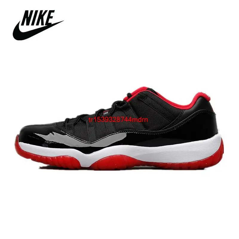 Оригинальные кроссовки для занятий спортом Nike Air Jordan 11 AJ11, мужские  баскетбольные кроссовки в стиле ретро для церемонии закрытия, 528895-012 -  купить по выгодной цене | AliExpress