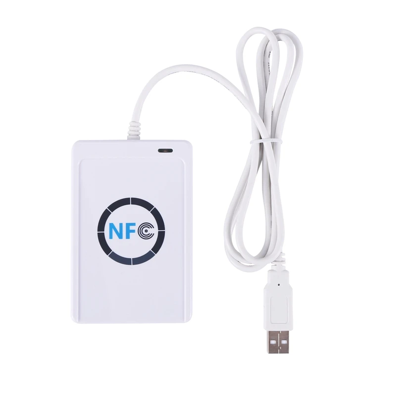 USB NFC Card Reader Writer ACR122U-A9 Китай Бесконтактный RFID-считыватель карт Windows Беспроводной