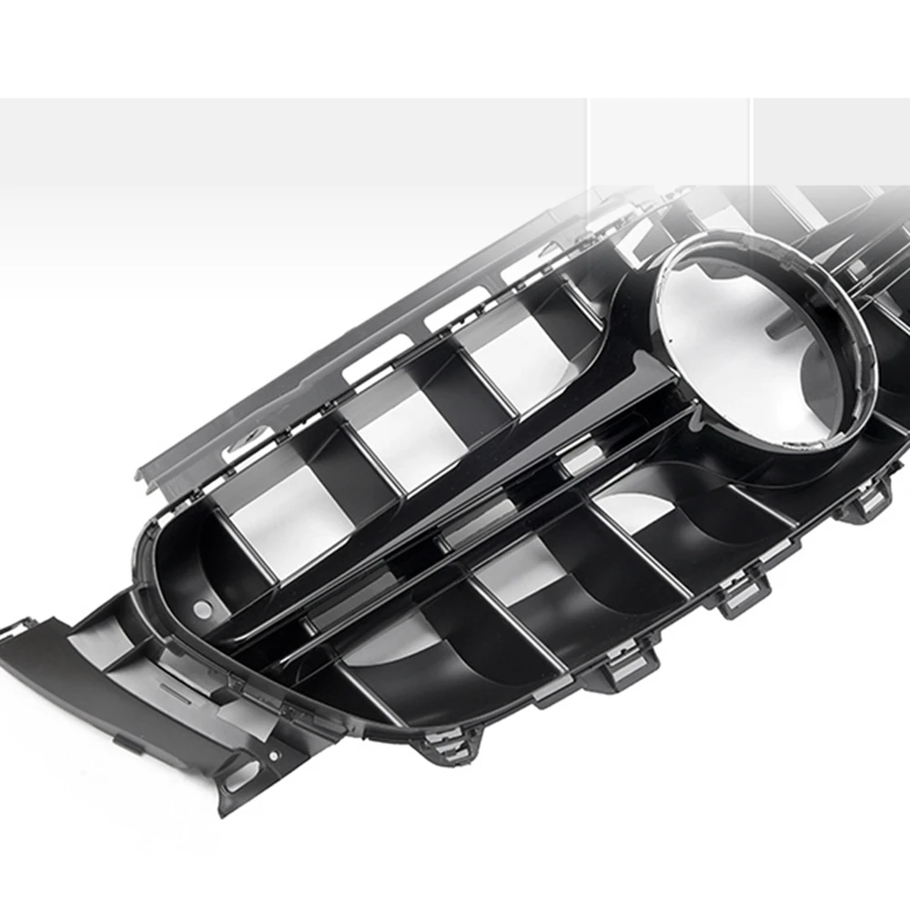 Для Mercedes W213 C238 A238 E Class E300 E200 E260 2017-2019 Perfect Match E63 GT Стиль Решетка переднего бампера