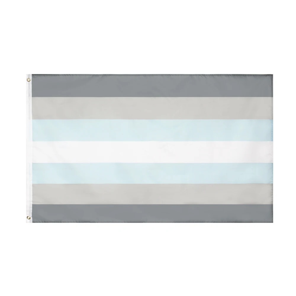 

Xiangying 90x150CM Demiboy Gay Pride Flag Demi Boy Demiguy Demiman Flag