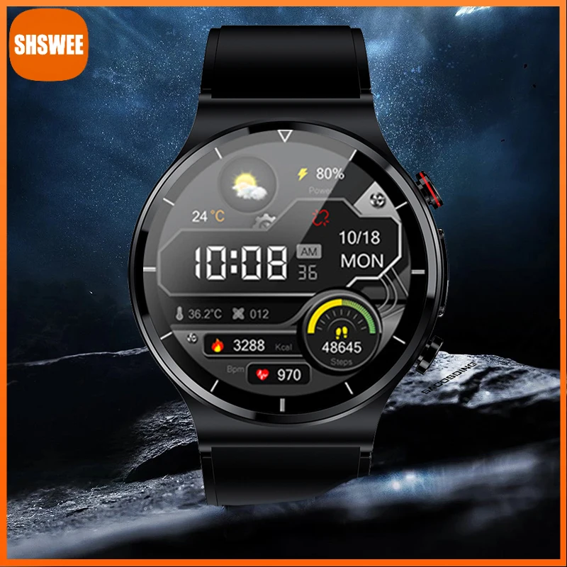 

New Smart Watch Full Touch Screen Smart Watch Thermometer Heart Rate Monitor Watch Custom Watch Face for Xiaomi Huawei