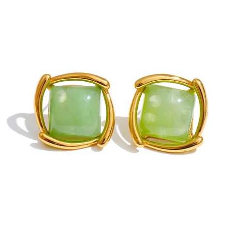 Серьги-гвоздики Yhpup Joyful Candy многоцветные