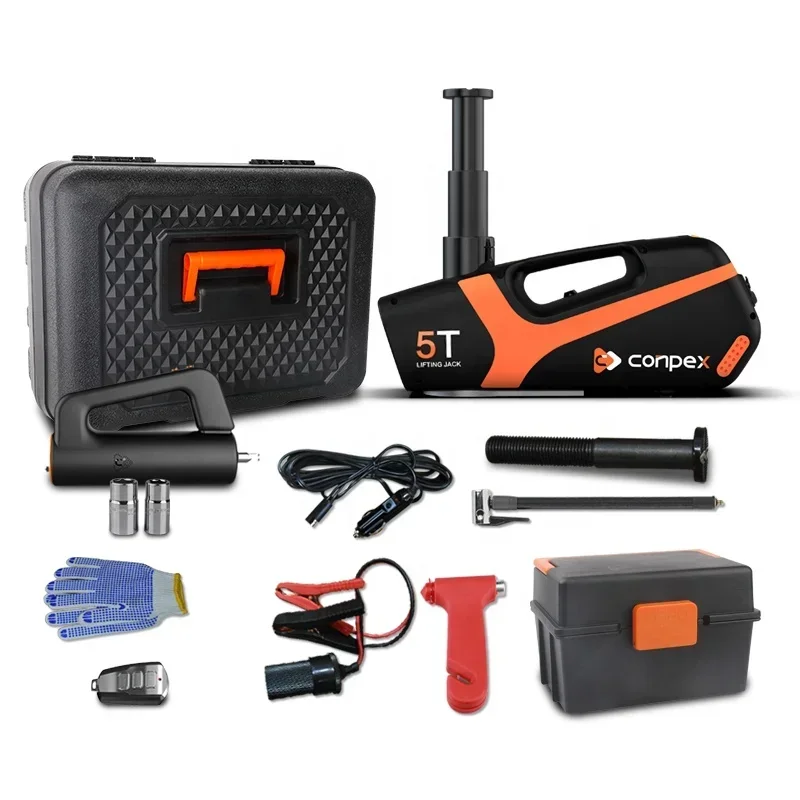 Conpex Новое поступление 12 В 6 в 1 электронные домкраты портативный гидравлический