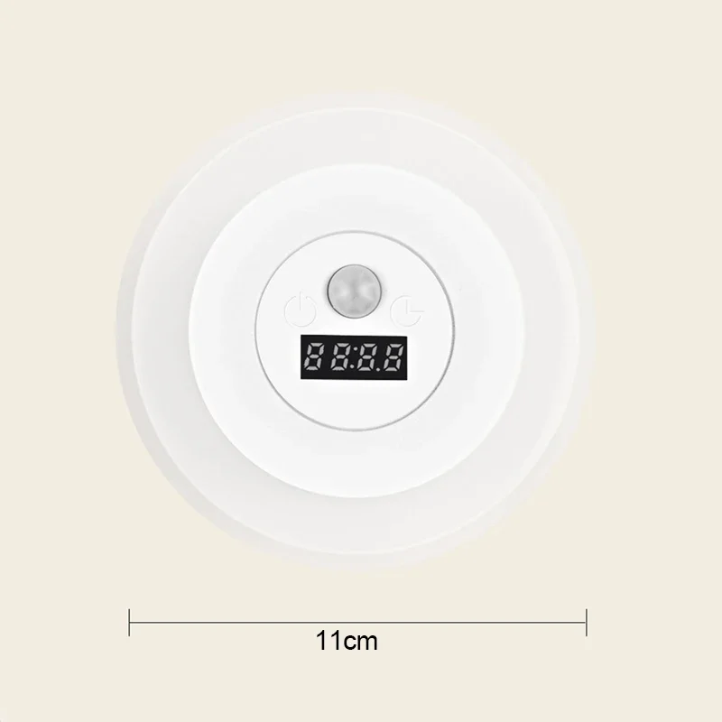 

Светодиодный умный настенный светильник с часами Feimefeiyou