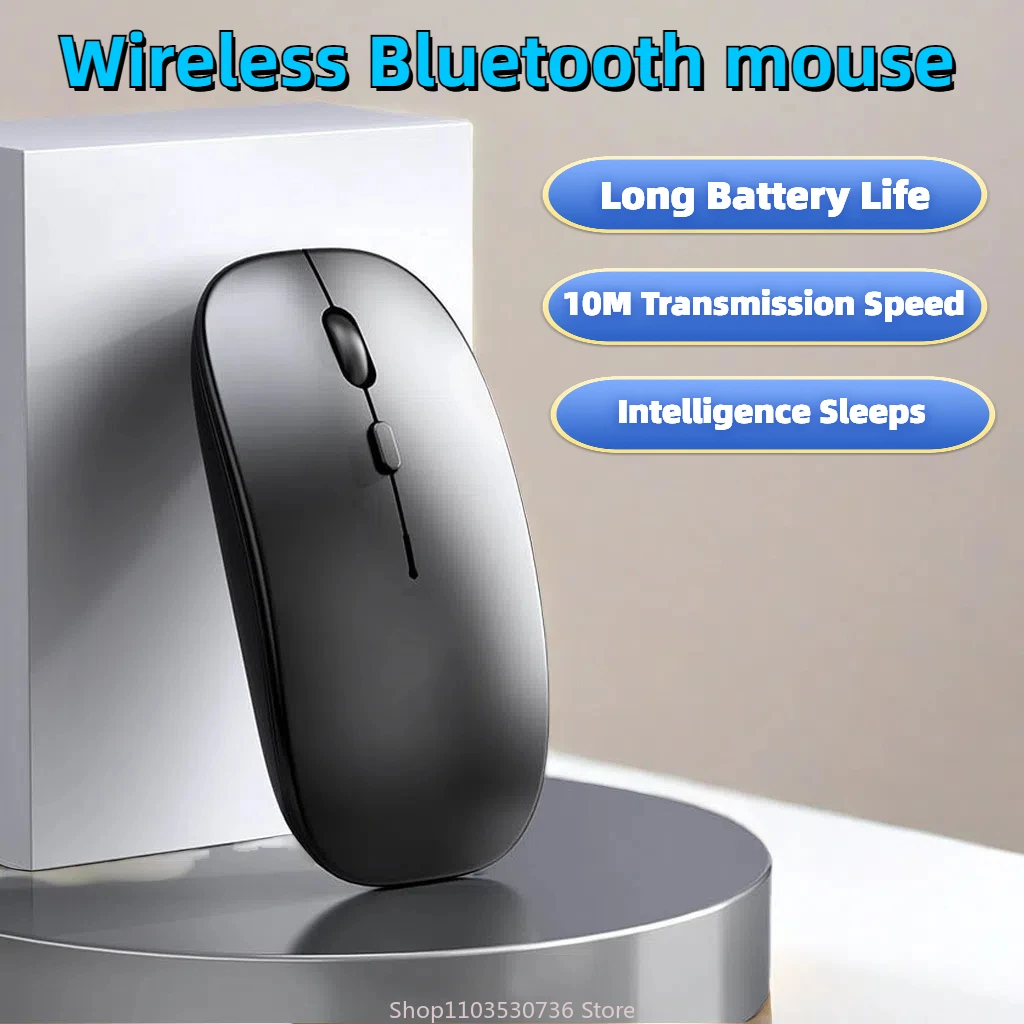 Wireless Bluetooth Mouse For iPad Samsung Huawei Lenovo Android Windows Tablet Battery Notebook Computer