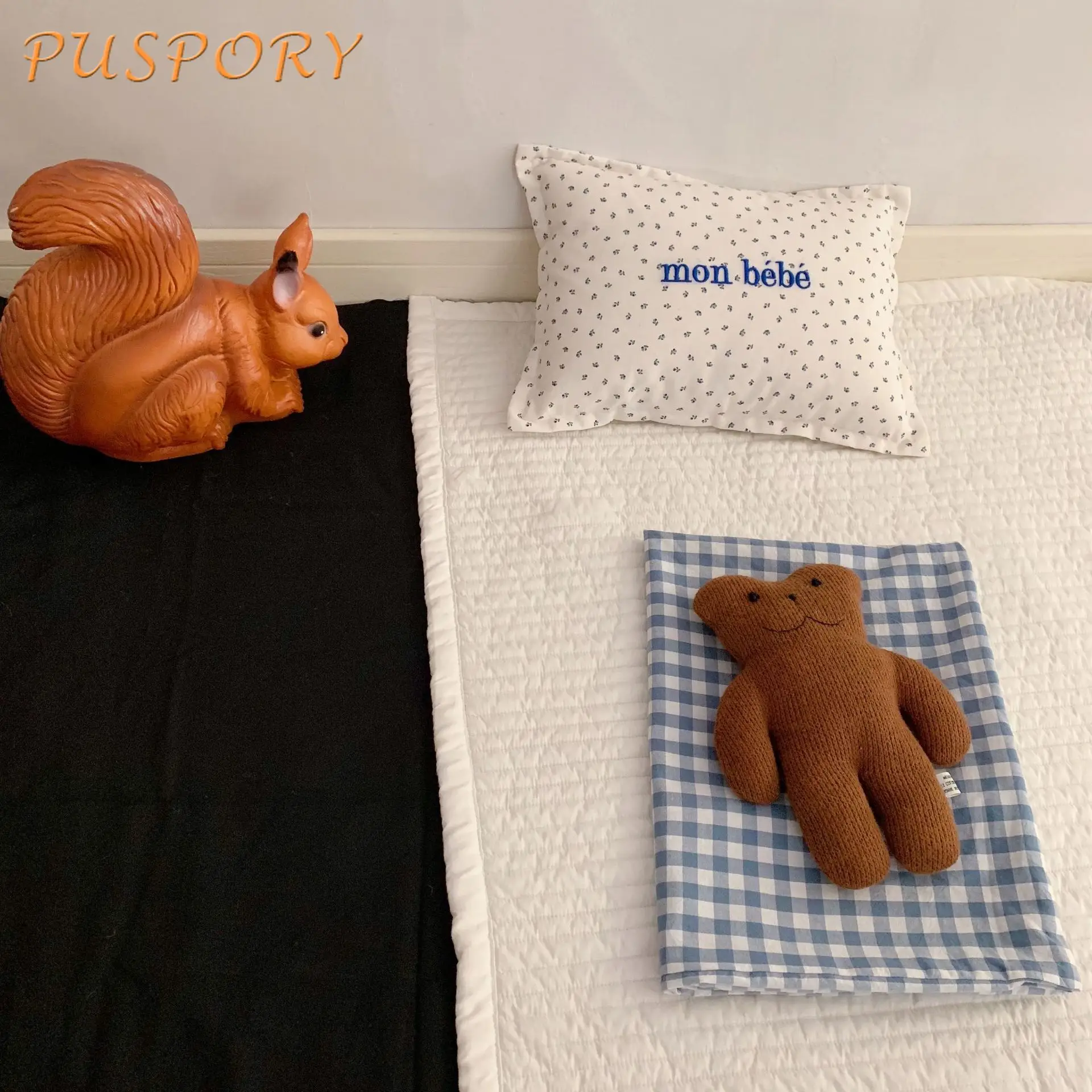 Матрас детский из чистого хлопка, супермягкий удобный, стеганый простой, теплый, постельное белье для новорожденных ручной работы