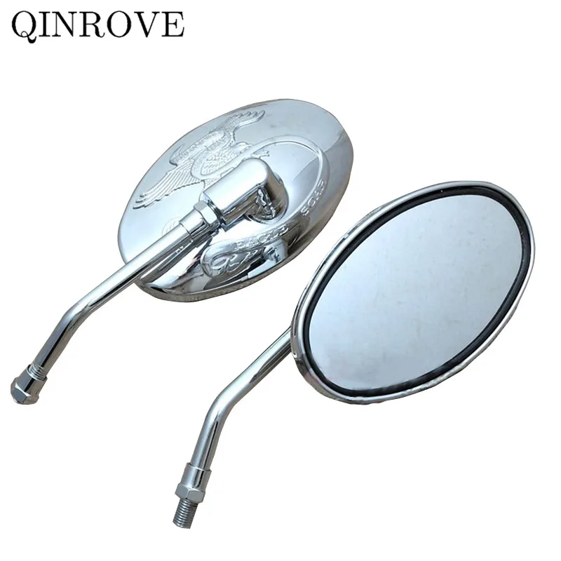 

Motorcycle Rearview Mirrors Retro ABS 8/10MM Side Mirror Universal For Vespa MP3 GTS 300 Primavera Sprint S 150 Suzuki GSR 750