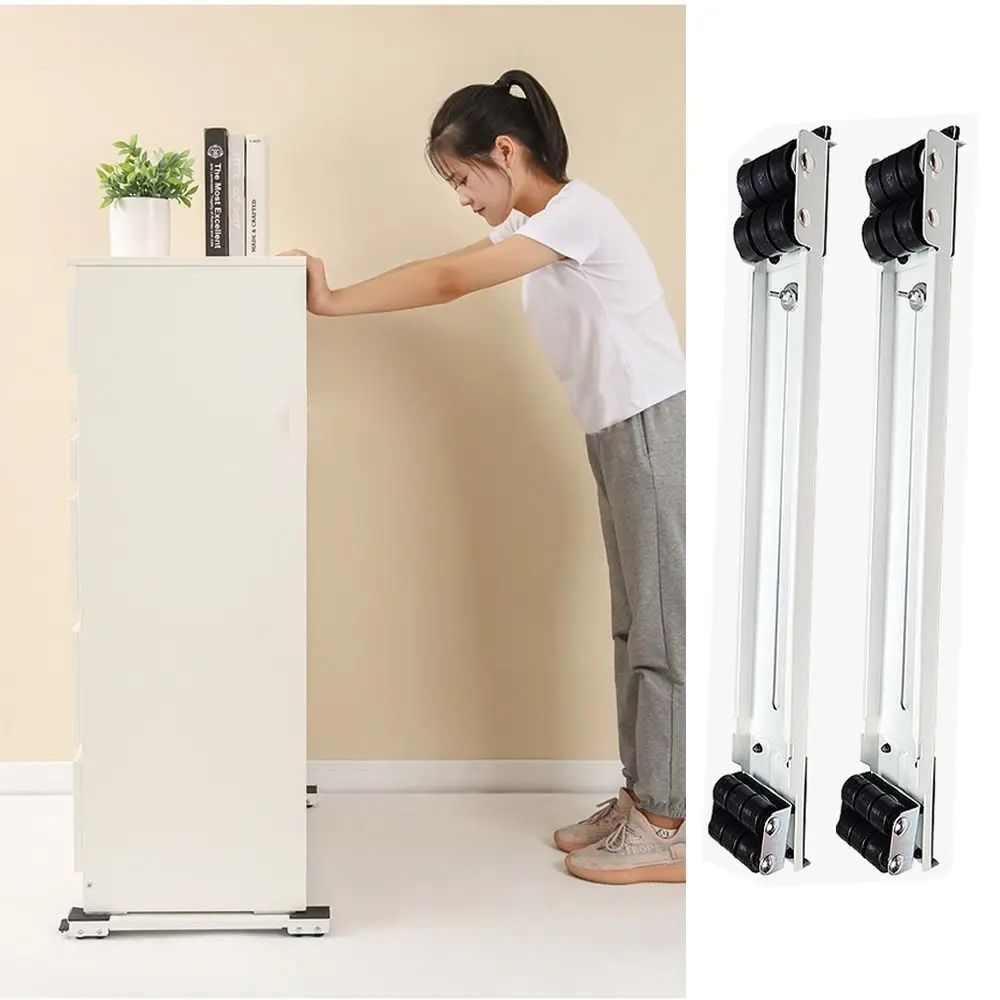 

Refrigerator Rollers Trolley Wheeled Movable Trolley Mobile Base Stand Bracket Washing Machine Mobile Base Mobile Base