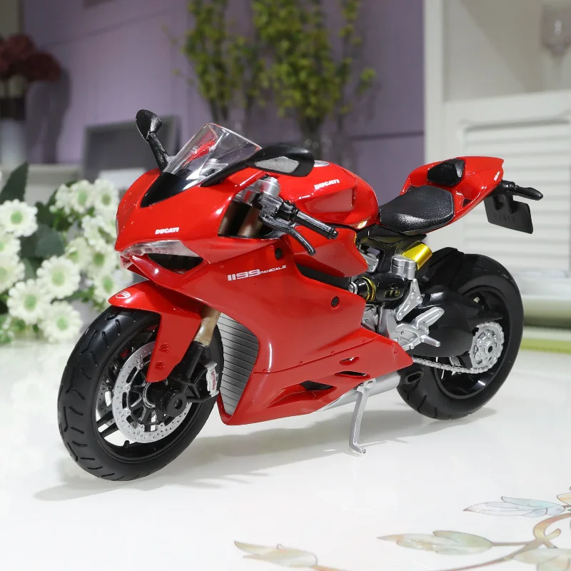 Модель мотоцикла Masito 1:12 BMW Ducati Kawasaki Yamaha из сплава коллекционная Подарочная
