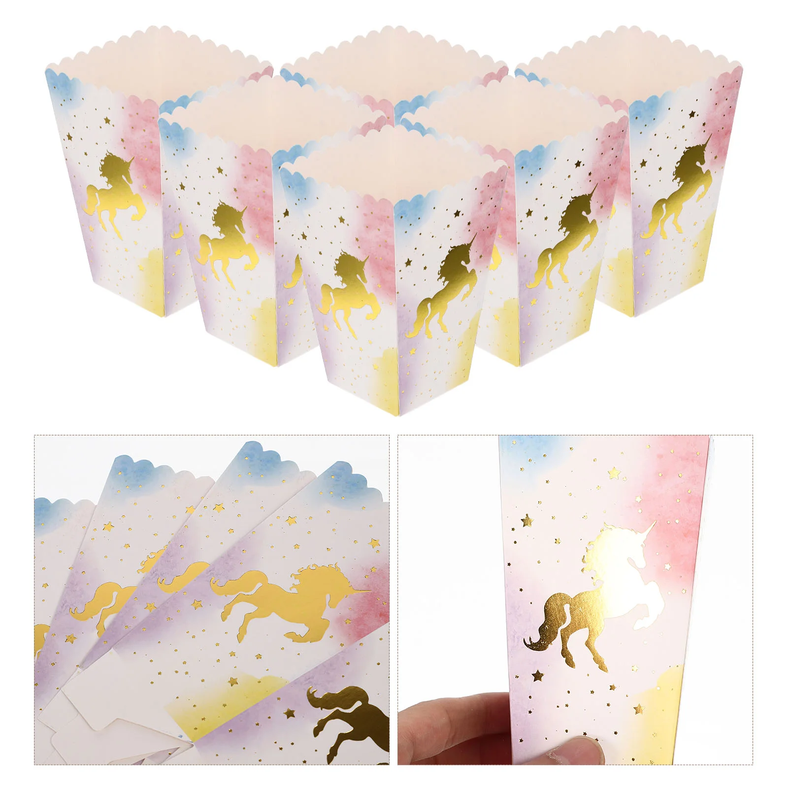 

Popcornbox Boxes Movie Party Night Paper Snackfried Basket Package Containers Tub Bag Wedding Favor Treat Supplies Boat