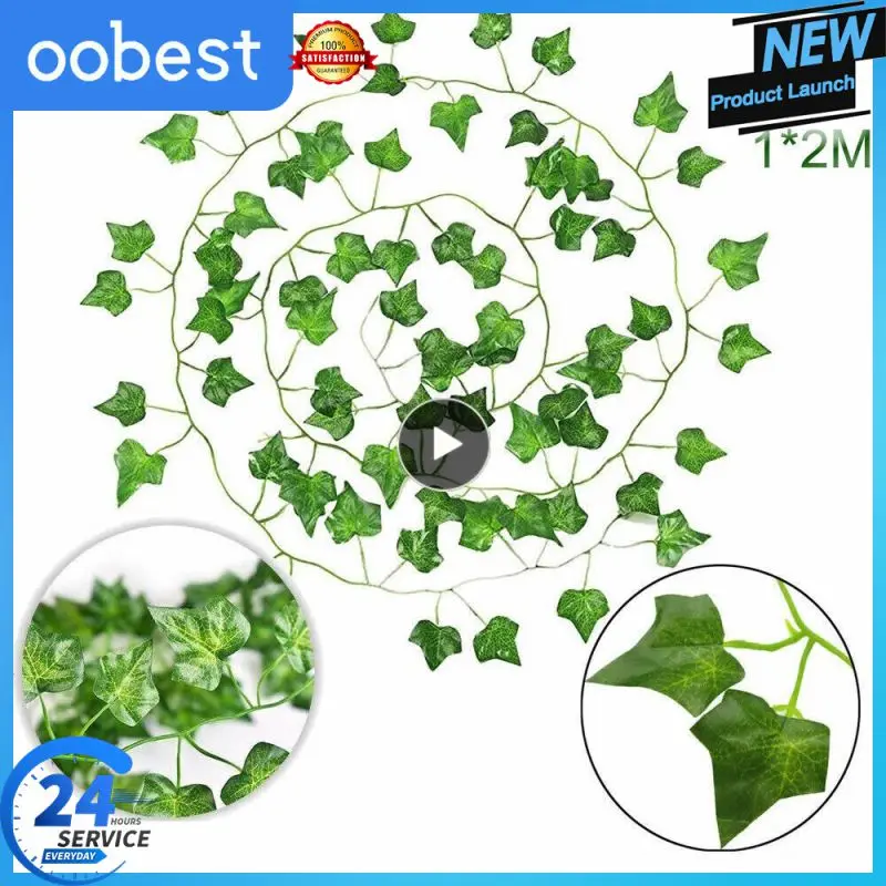 

1~5PCS 50X200cm Artificial Ivy Hedge Green Leaf Fence Panels Faux Privacy Fence Screen for Home Outdoor Garden Balcony