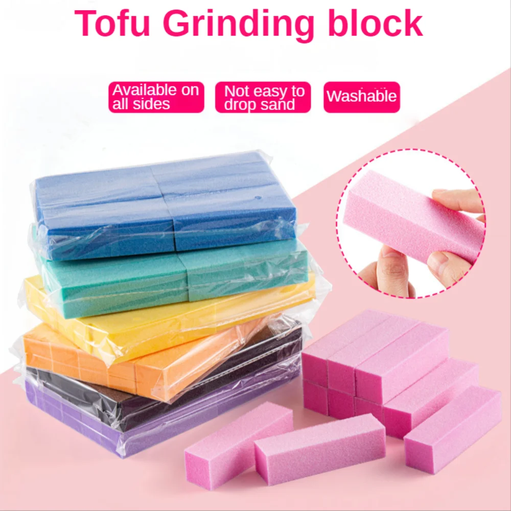 

10Pc Manicure Polishing Sponge Buffer Block Nail Buffer File Block Polishing and Polishing Manicure Tool Tools Nails Accessories