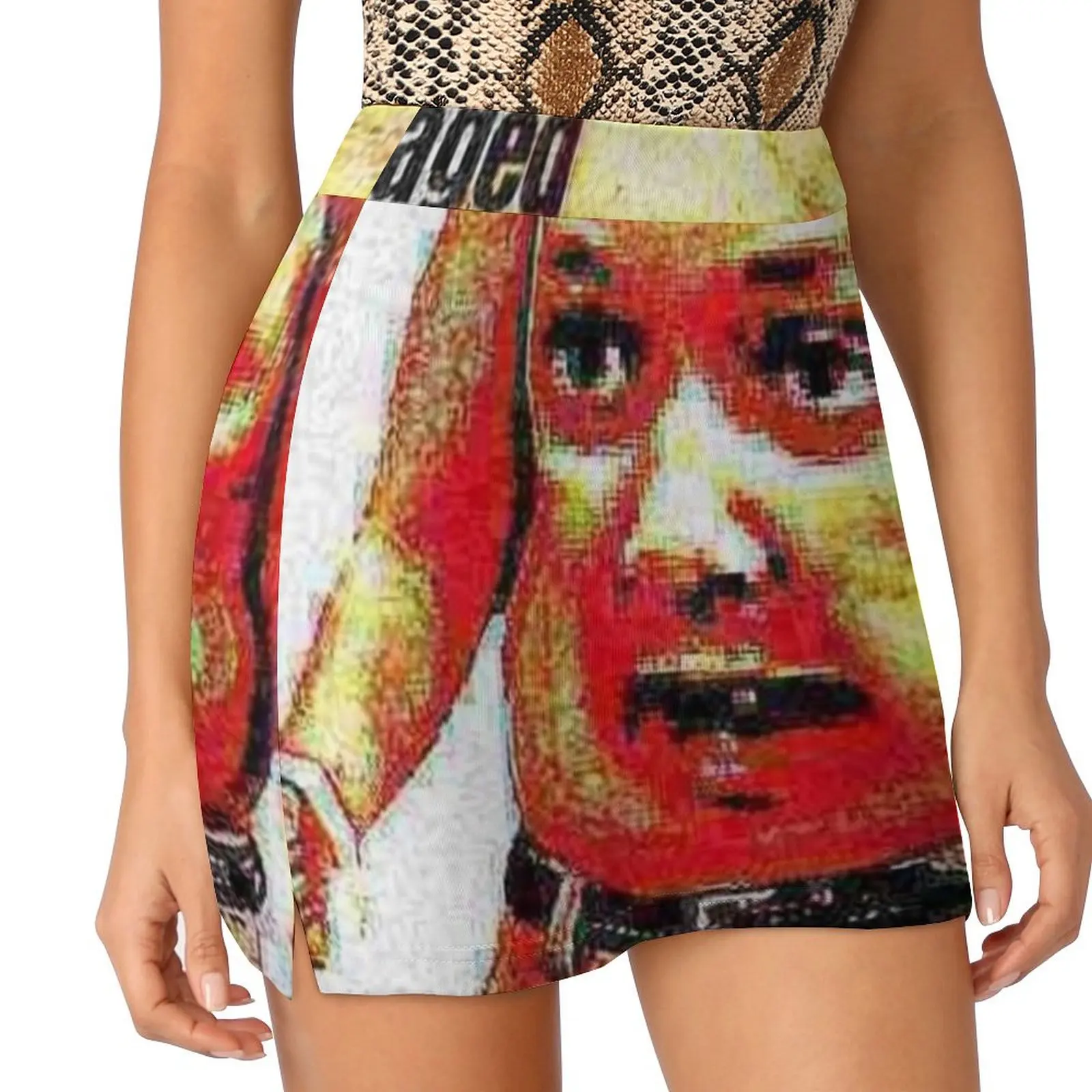 gibby been enraged Мини-юбка Короткая юбка женские платья летние 2025