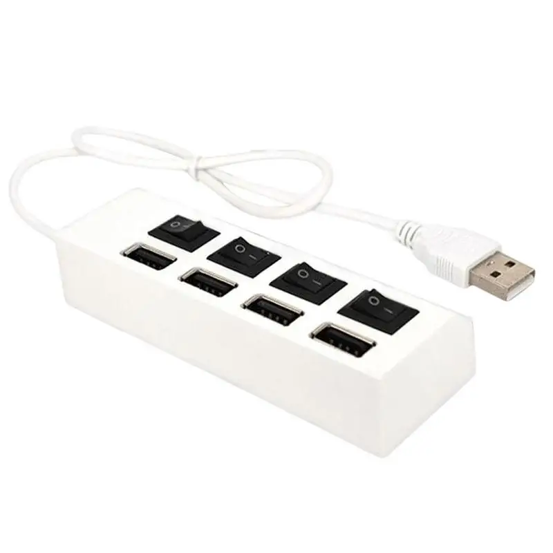 

Высокоскоростной разветвитель с 4 USB-портами и выключателем