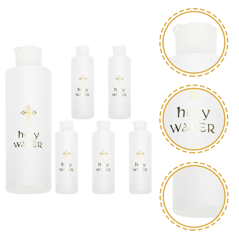

Water Holy Bottle Decorations Bottles Baptism Wedding Party Favors Fonts Homerefillable Catholic Decorative Container Little