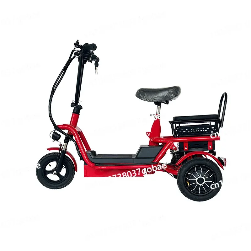 Электрический трехколесный маленький электромобиль для взрослых электрический