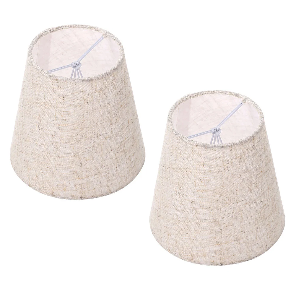 

2pcs Wall Light Lampshade Desk Light Covers Exquisite Lamp Cover Accessory