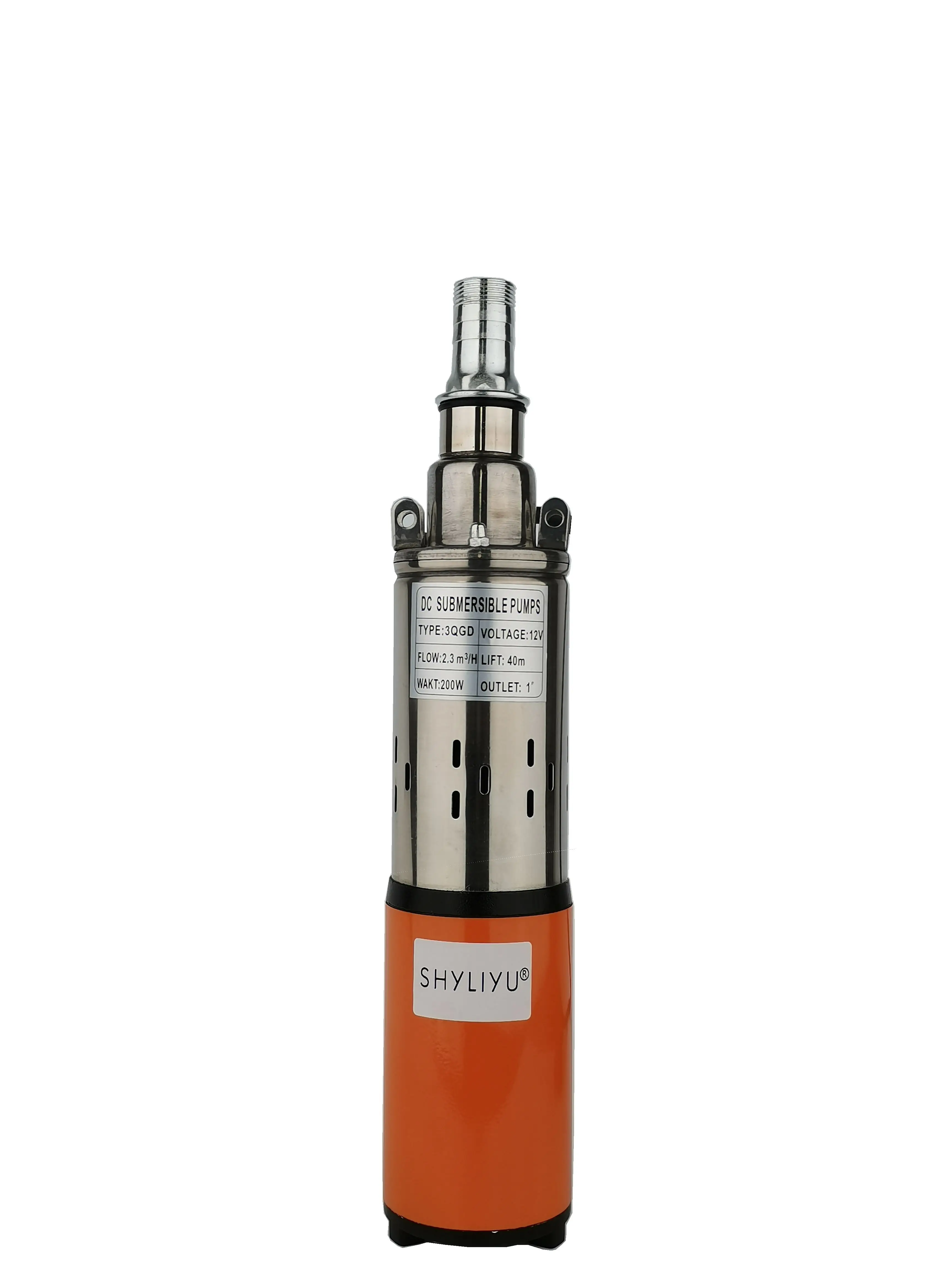 Погружной водяной насос SHYLIYU на солнечной батарее для глубоких скважин высокого