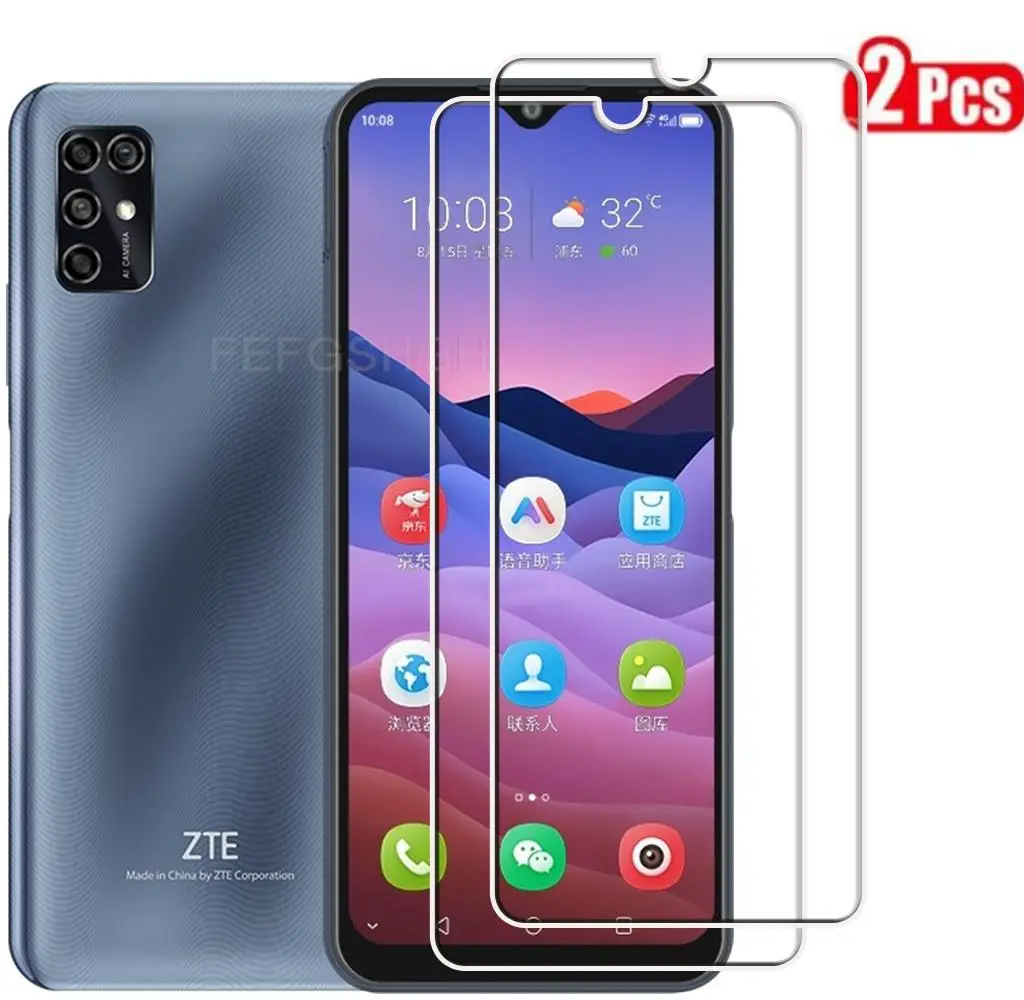9H HD защитное закаленное стекло для ZTE Blade V2020 Smart 6,82 