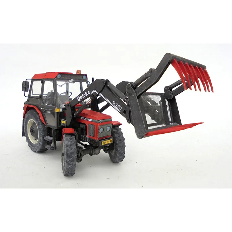 1: 32 Or 1:22 Czech Zetor7745 Tractor Paper Model Agricultural Machinery Manual DIY