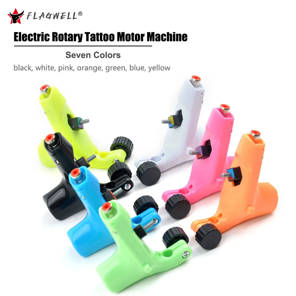 

Free Shipping EGO Electric Rotary Tattoo Motor Gun Machine RCA Liner Shader Microblading Body Tattoo Artists Supply Accessories