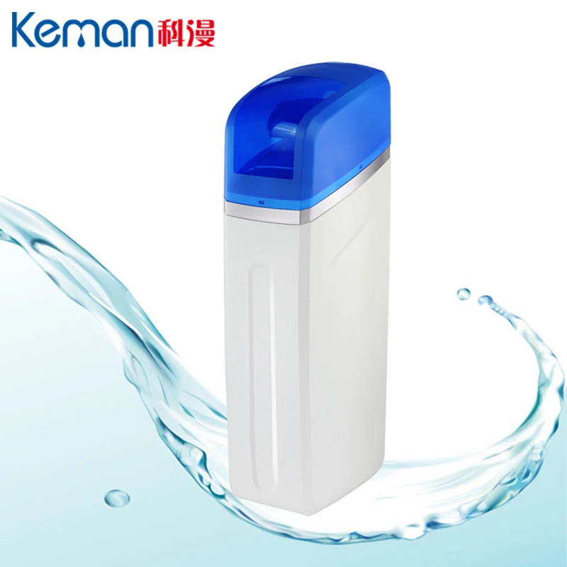 

Two ton shower water softener system with automatic soft valve
