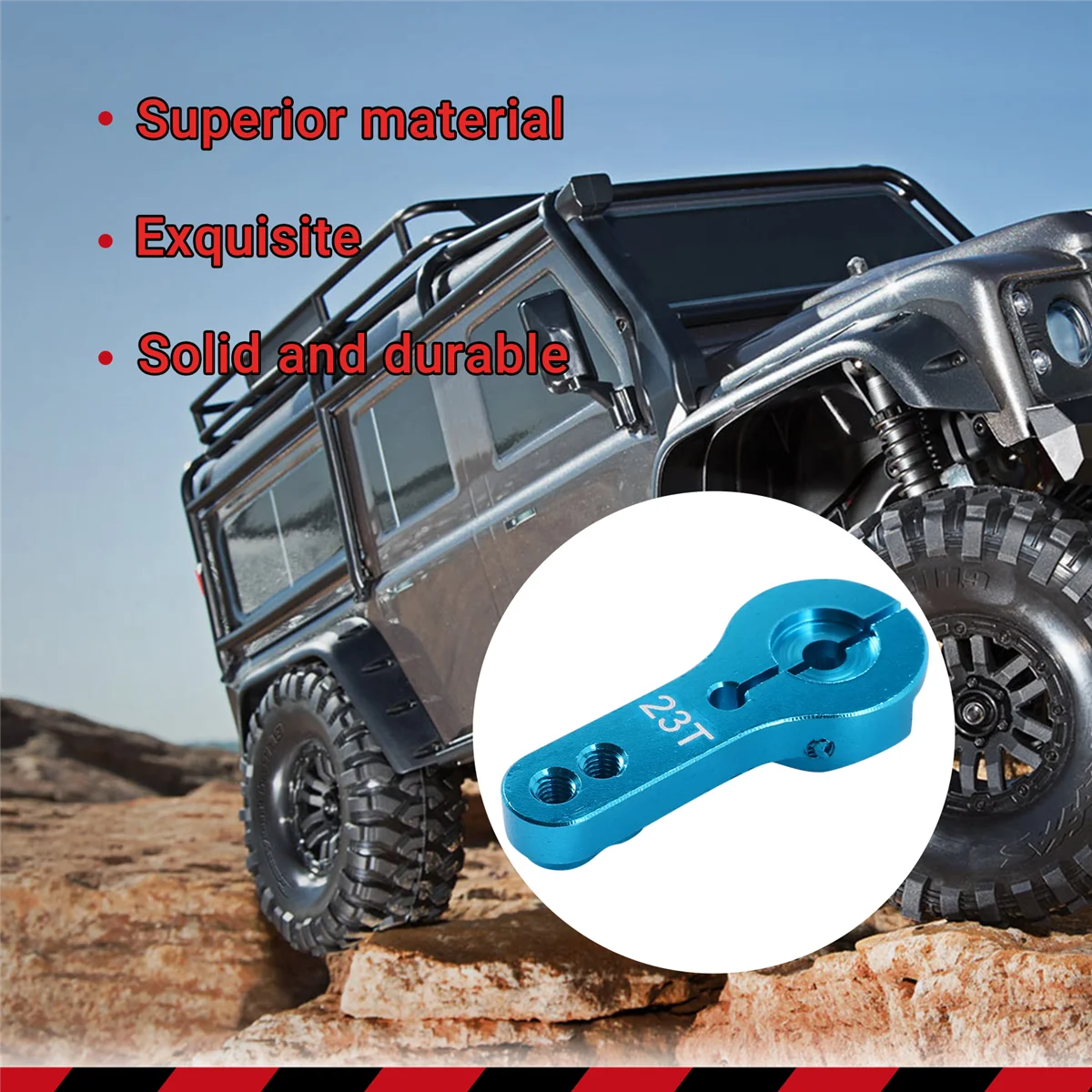 Металлический рупорный гудок с винтами для радиоуправляемых автомобильных