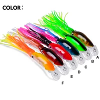 fishing lure artificial fake squid plastic fly spinning accessories wobler equipment sea river lake bionic simulation pike baits