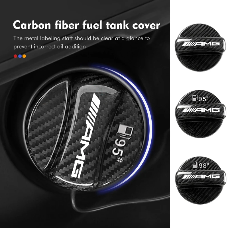 Автомобильная крышка топливного бака из углеродного волокна маслозаливной