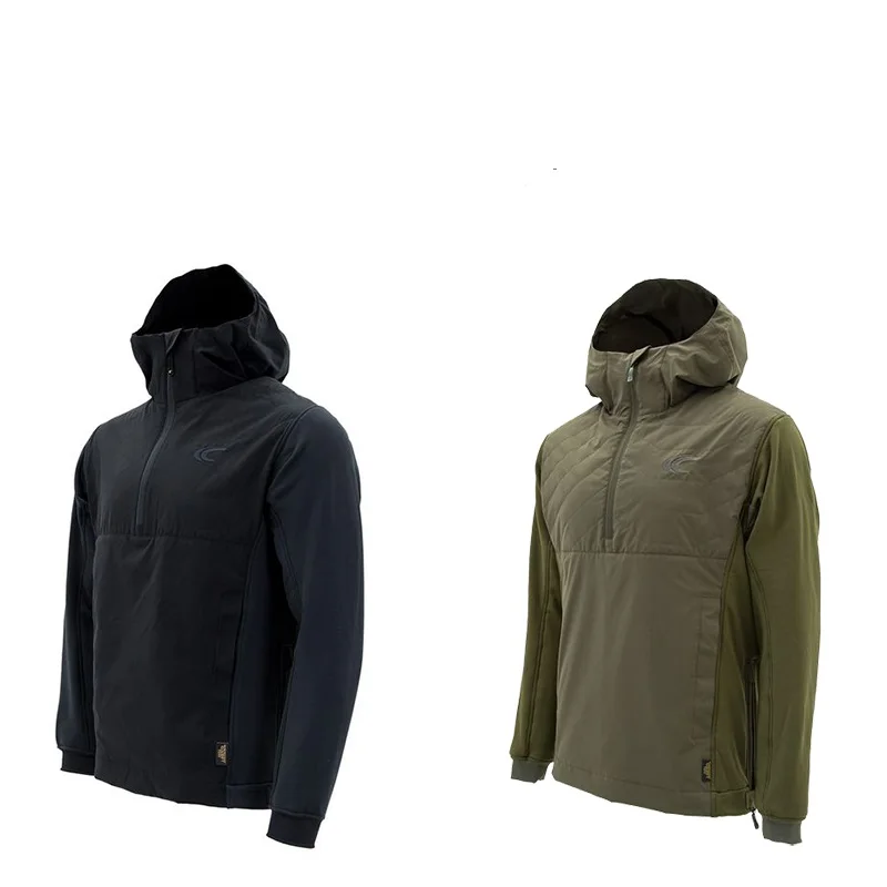 

Carinthia Colombia Hoodie Ultra Light Pullover Thin Cotton Warm Sweater Half Zip Hoodie