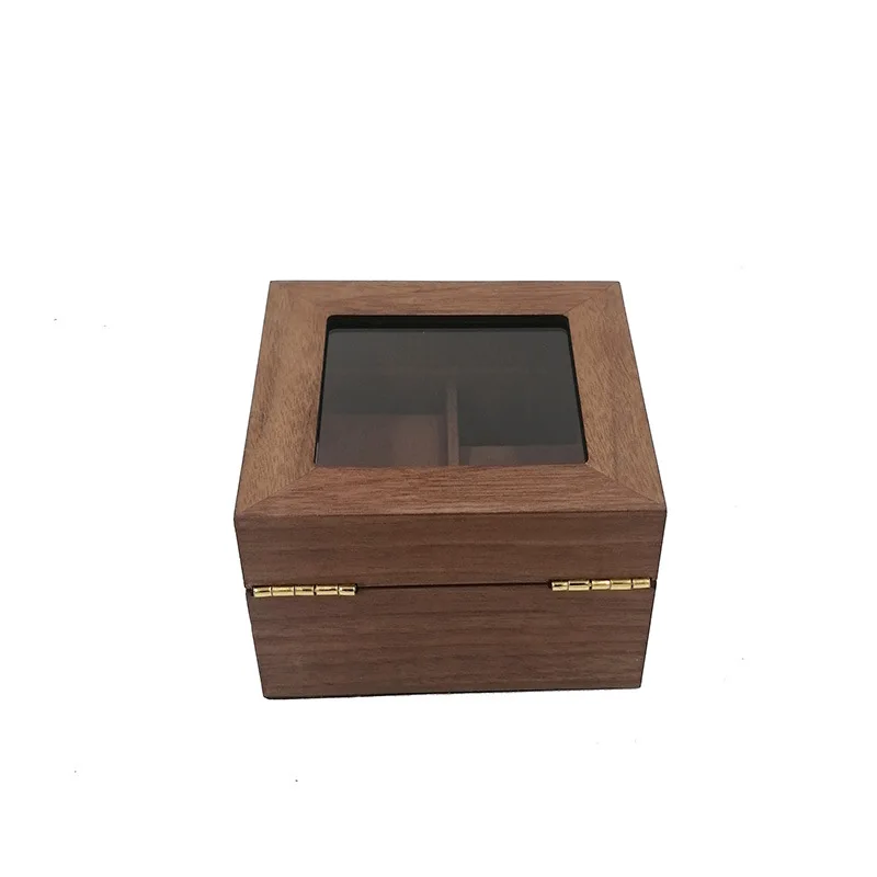 Open Skylight Display  Two Wooden Watch Storage Boxes Factory Wholesale Waterproof Watches