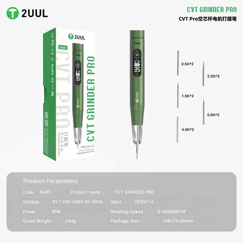 2UUL DA85 CVT Grinder Pro Полировальная ручка для ремонта телефонов