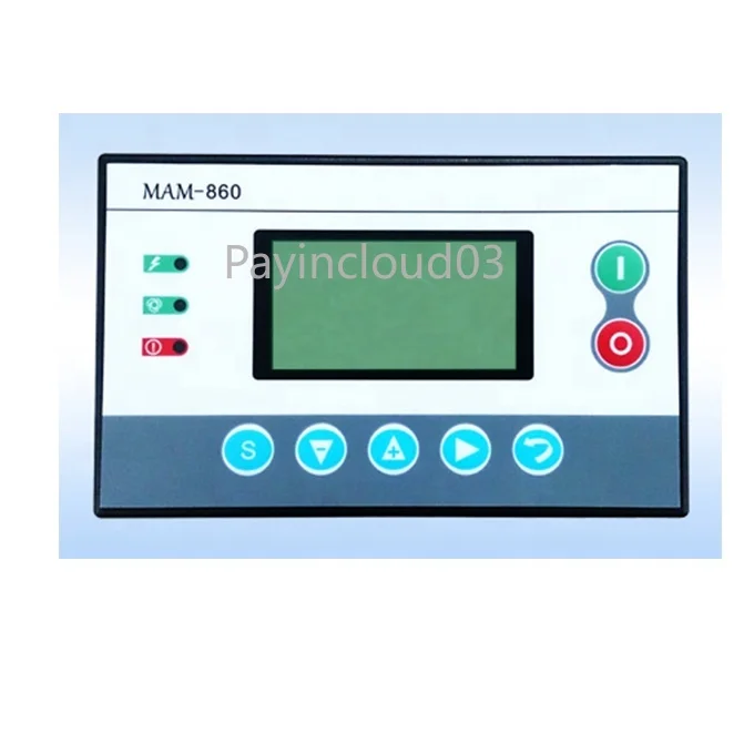 Spare Part Key Pad Controller Master Controller Mam-860 Screw Compressor Controller