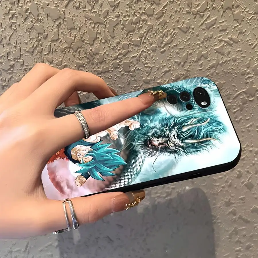 Фото Чехол Anime D-Dragons B-Balls для Motorola Mot G50 G53 G30 G60s G71 G51 G73 G60 Edge 20 Pro 30 Lite G32 G22 Edge40 G52 Черный Мягкий №5