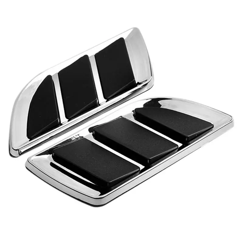 

Боковые крылья с воздушным потоком, крышка, вентиляционные отверстия для капота, автомобильные жабры в виде акулы, автомобильный внешний аксессуар для семьи, друзей, дома