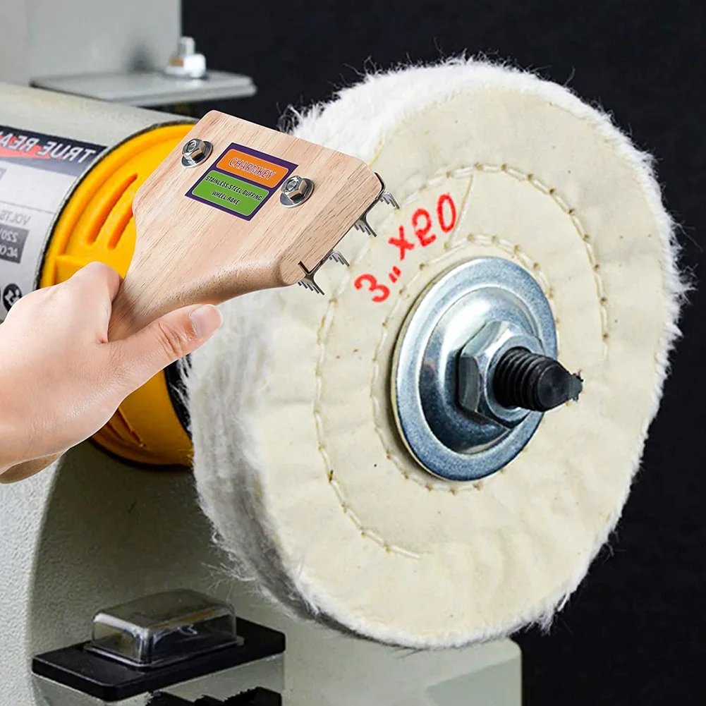 

Полировочное средство для одной руки, 7-3/4 дюймов, для удаления остаточных соединений и металла с полировочных колес