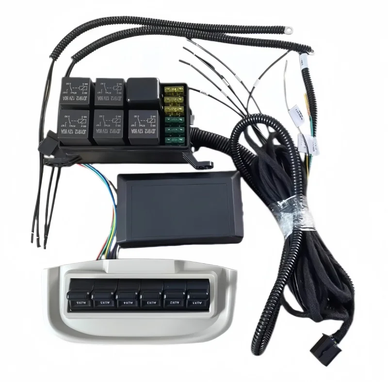 

Автомобильный шестиходовой проводной переключатель для самолета, подходящий для Tank 300, кнопка переключения прожектора на крыше автомобиля, переключатель управления в сборе, автозапчасти для обновления