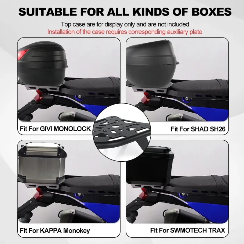 Подходит для Kawasaki KLX230 2019 2020 2021 2022 2023 2024 2025 стальной задний держатель багажника