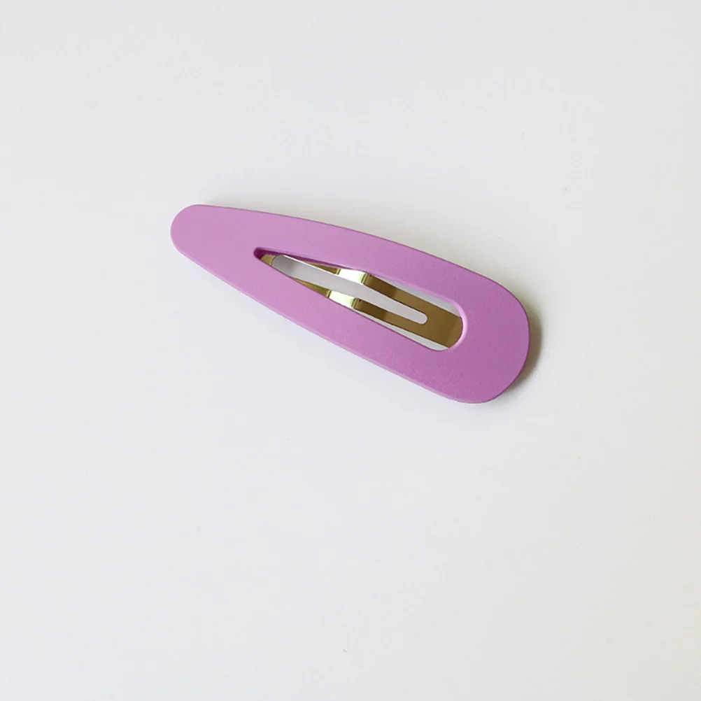 

Hairbarrettes Clip Pin Girls Color Snap Women Bobbynonhairpin Acrylic Girl Candy Clips