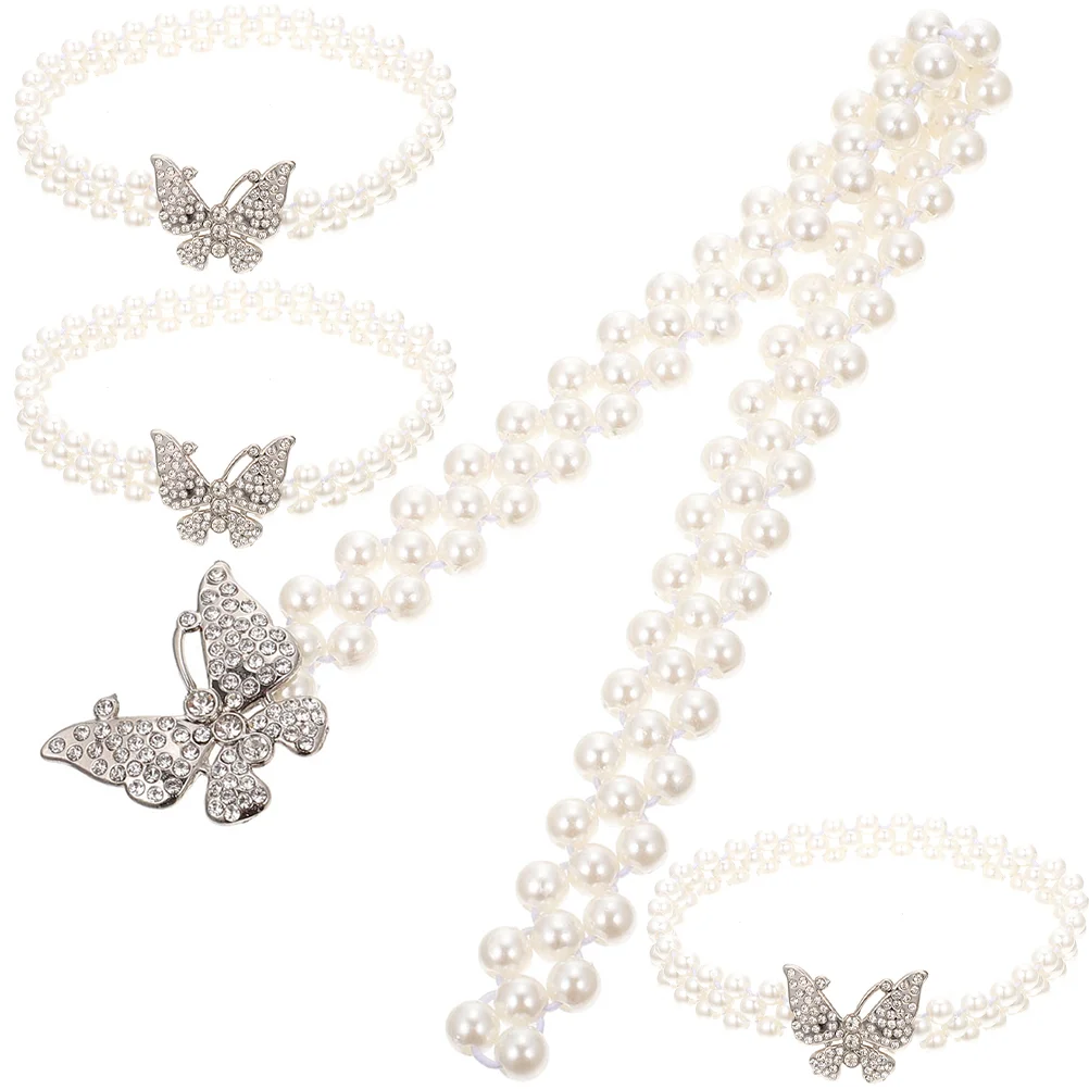 

Pearl Curtain Tie Window Belts Simple Style Tiebacks Clip Pearls Rope Ornaments